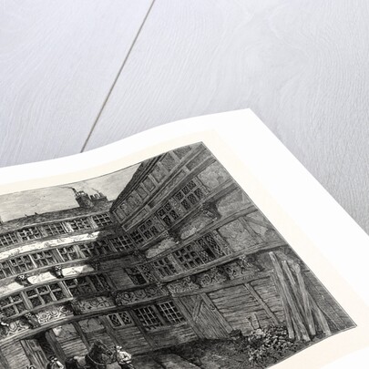 Sir R. Whittington's House Crutched Friars 1803 London by Anonymous