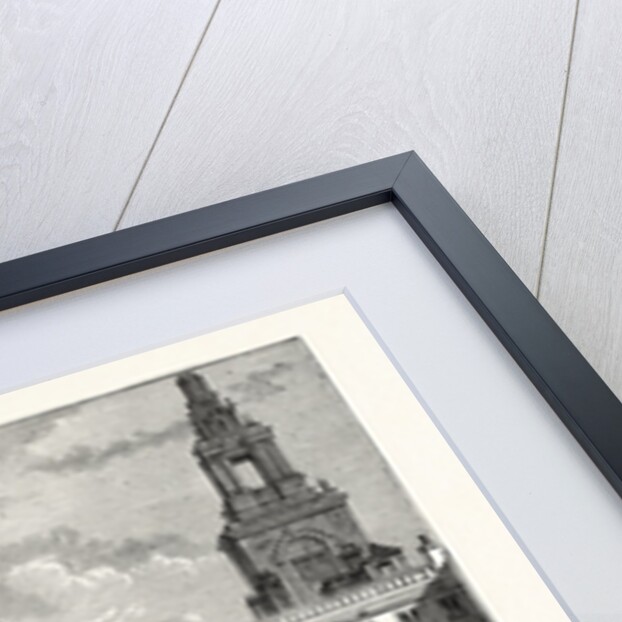 The Stocks' Market Site of the Mansion House London by Anonymous