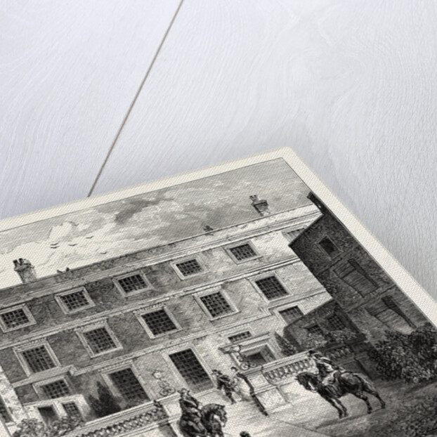 Sir R. Clayton's House Garden Front London by Anonymous