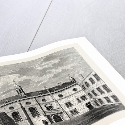 Exterior of Grocers' Hall 1876 London by Anonymous