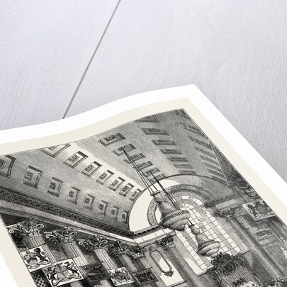 Interior of the Egyptian Hall London by Anonymous