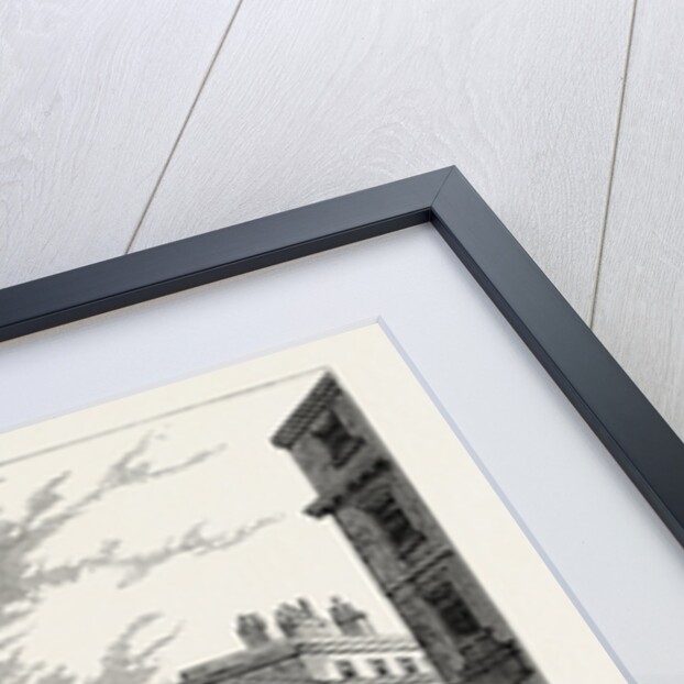 The Old Bank Looking from the Mansion House 1730 London by Anonymous