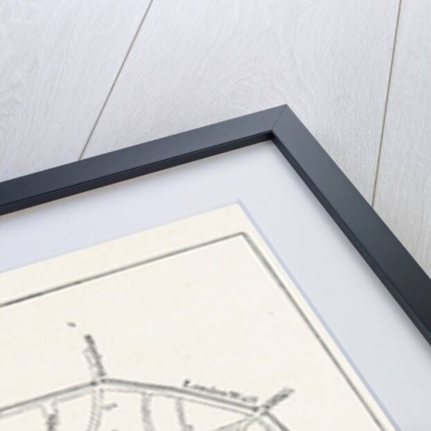 Wren's Plan for Rebuilding London by Anonymous