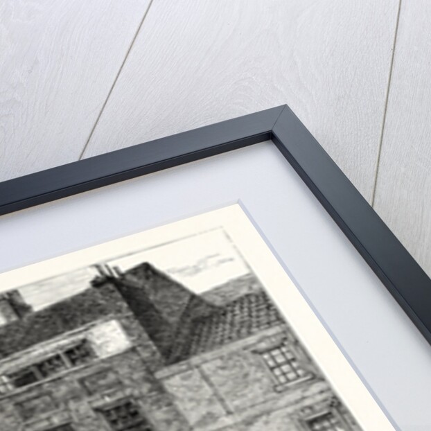 Pope's House Plough Court Lombard Street 1860 London by Anonymous