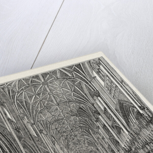 Interior of the Choir of York Minster by Anonymous