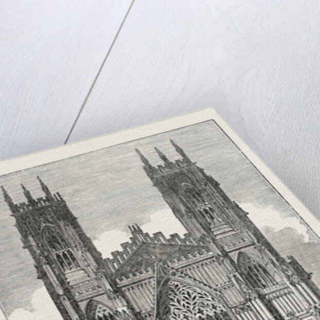 West Front of York Minster by Anonymous