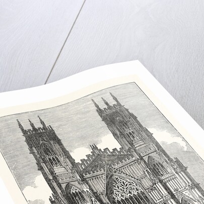 West Front of York Minster by Anonymous