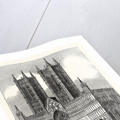 West Front of Lincoln Cathedral by Anonymous