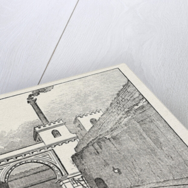 The Manchester and Liverpool Railway: Moorish Arch by Anonymous