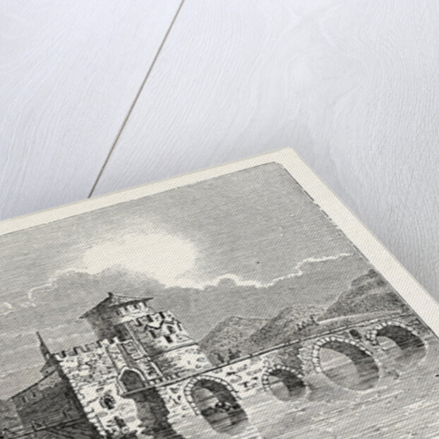 The Channel of the Euri'Pus and the Modern Town of E'Gripos: The Bridge of the Euripus by Anonymous