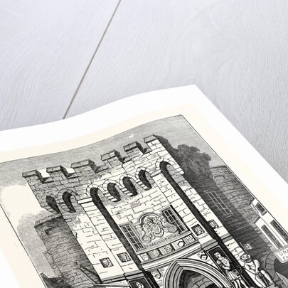 The Bar-Gate at Southampton: North Front of Southampton Gate by Anonymous