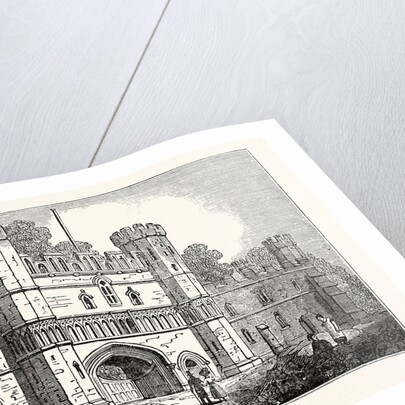 The Gateway at Battle Abbey Sussex by Anonymous
