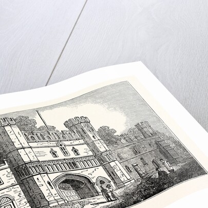 The Gateway at Battle Abbey Sussex by Anonymous