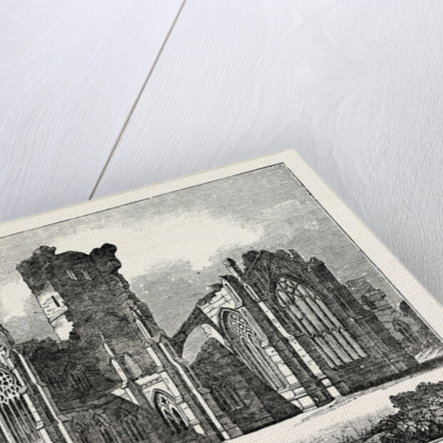 South-East View of Melrose Abbey by Anonymous
