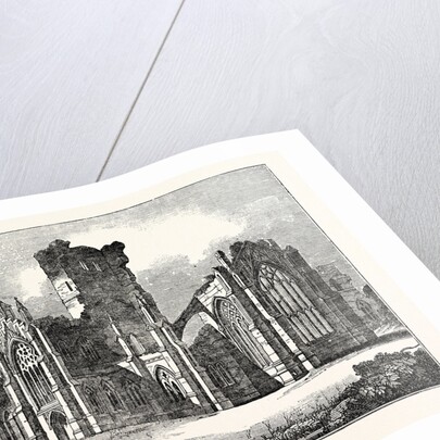 South-East View of Melrose Abbey by Anonymous