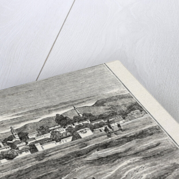 View of the Town of Egripos in Euboea from the Sea by Anonymous