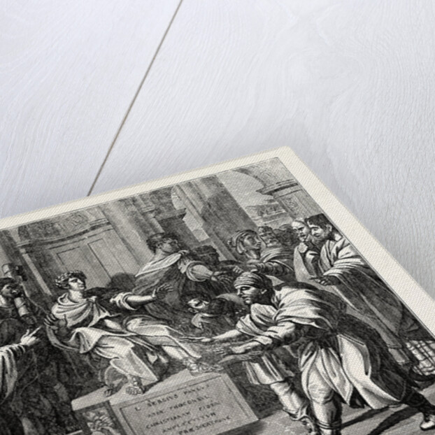 The Cartoons of Raffaelle: Elymas Struck with Blindness by Anonymous