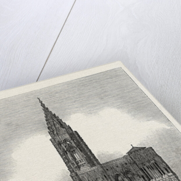 West Front of Strasburg Cathedral by Anonymous