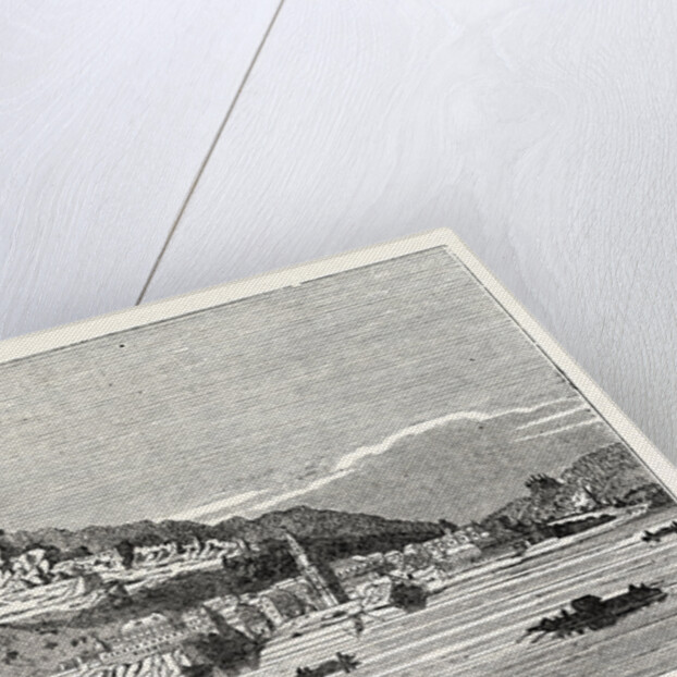 Castle and Village of Durnstein from the Danube by Anonymous