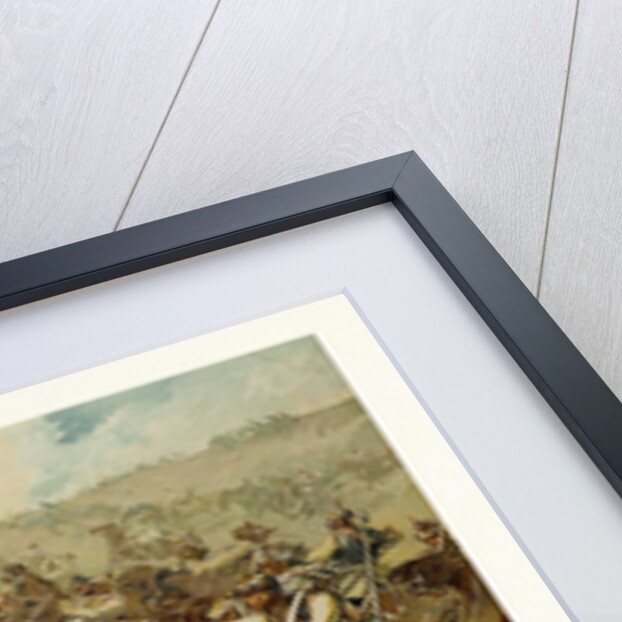 Cuirassier Attack (Bredow'sche Cavalry Brigade) Near Vionville-Mars-La-Tour, on the 6th of August 1870 by Anonymous