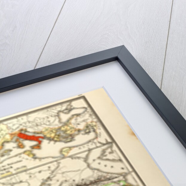 Map of the Roman Empire in the 4th and 5th Centuries A.D. by Anonymous