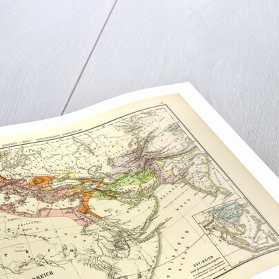 Map of the Roman Empire and Its Neighbour Empires in the 1st 2nd and 3rd Centuries A.D. by Anonymous