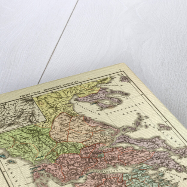 Old Map of Greece by Anonymous