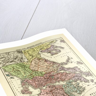 Old Map of Greece by Anonymous