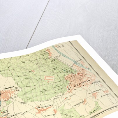 Map of St. Germain by Anonymous