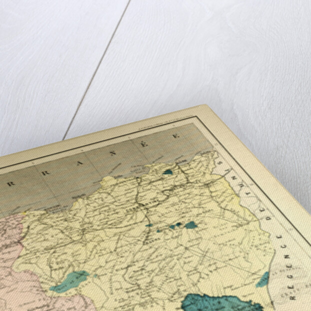 Map of Algeria by Anonymous