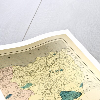 Map of Algeria by Anonymous