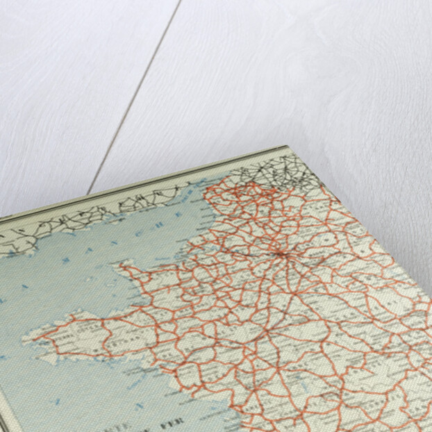 Map of French Railway Lines by Anonymous