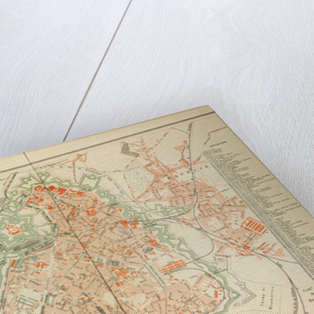 Map of Lille by Anonymous