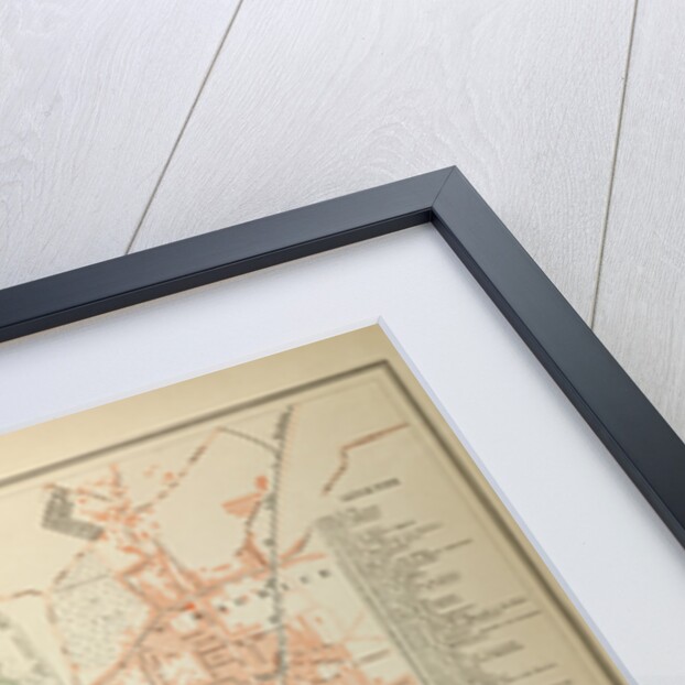 Map of Lille by Anonymous