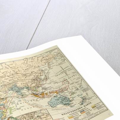 Old Map of the World by Anonymous