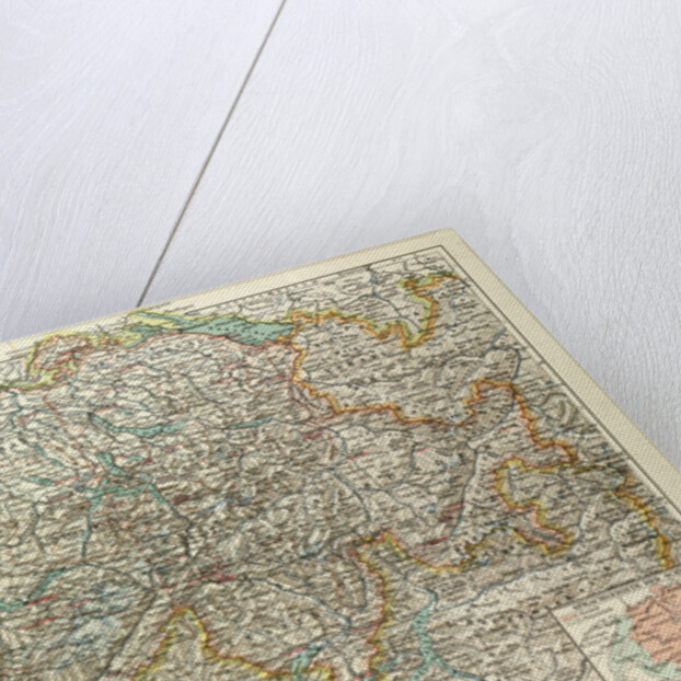 Old Map of Switzerland by Anonymous