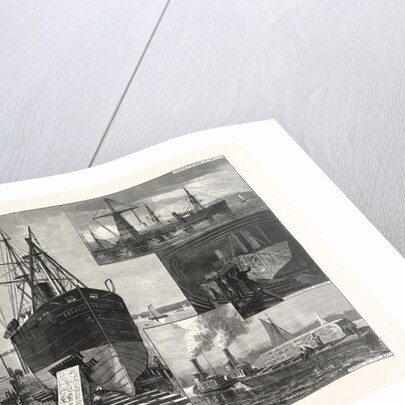 Obelisk, the Process Removal from Dessoug from Sketches F.S. Cozzens by Anonymous