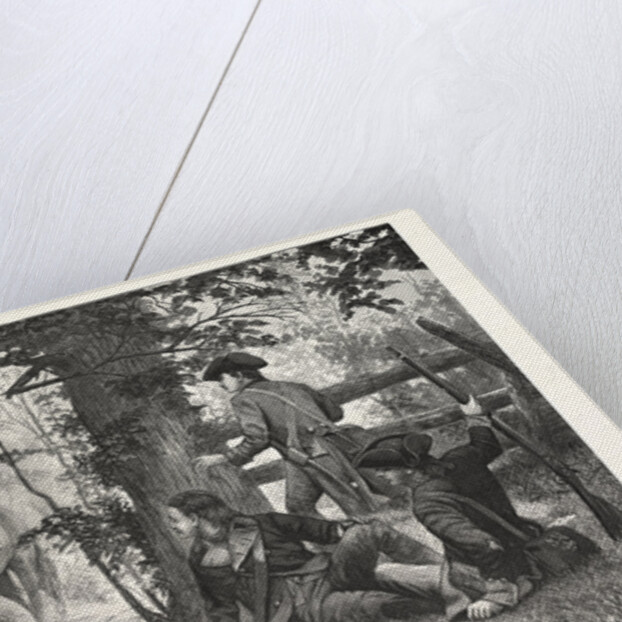 Capture of Andre, Horse, Horse Riding by Anonymous