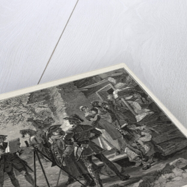 Laying Out Baltimore Town, January 12 1730 by Anonymous