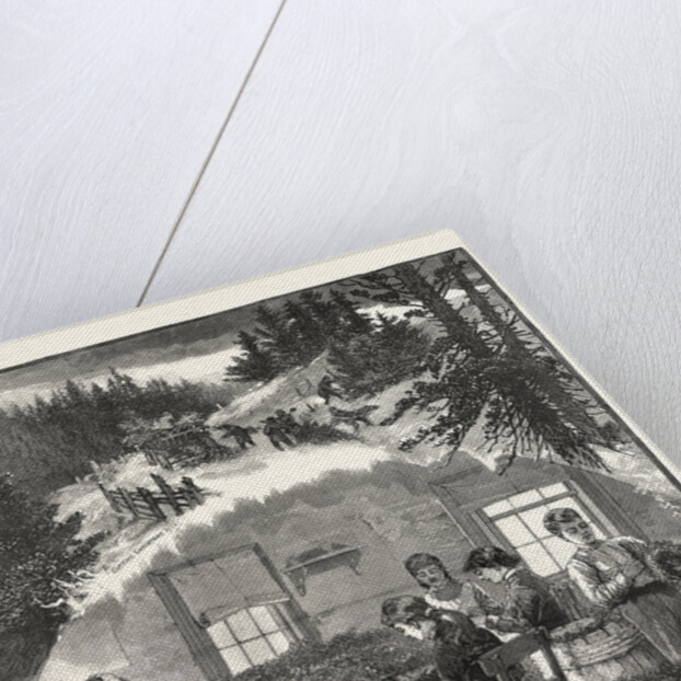 Making Wreaths, Preparing Christmas Greens by Anonymous