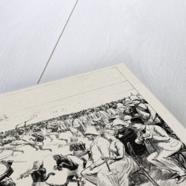 The Reception of Sir Baldwin Griffith, K.C.M.G., the New Governor of the Gold Coast, at Cape Coast Castle, Ghana by Anonymous