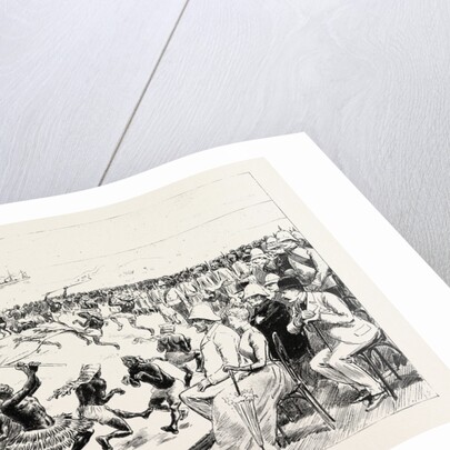 The Reception of Sir Baldwin Griffith, K.C.M.G., the New Governor of the Gold Coast, at Cape Coast Castle, Ghana by Anonymous