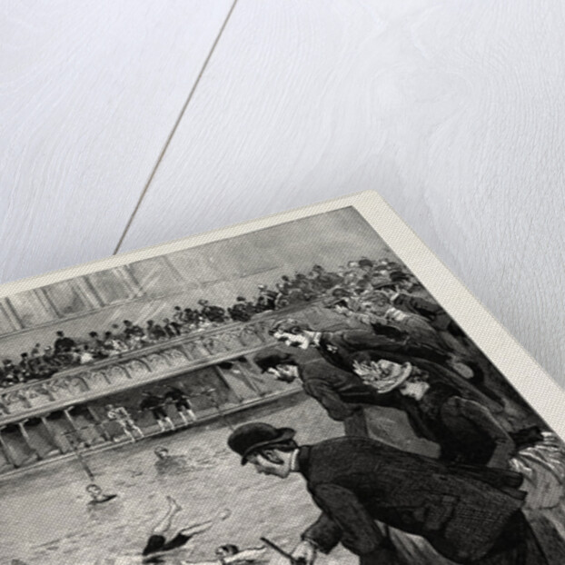 Water Polo Match at the Crown Baths, Kennington Oval, UK by Anonymous