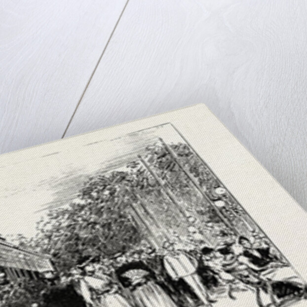 Bad Homburg Vor Der Hohe, Germany: The Louis Spring and the Promenade at the Kursaal by Anonymous