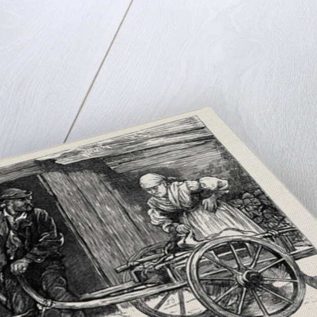 A Mountain Cheesemonger in Tyrol by Anonymous