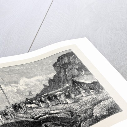 H.R.H. The Princess Mary of Cambridge Visiting the Roaches, Swythamley, Staffordshire by Anonymous