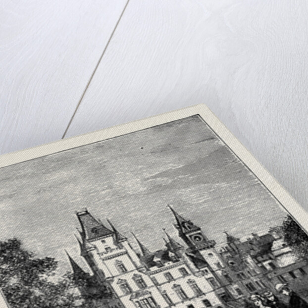 The Queen's Visit to Dunrobin: Dunrobin Castle by Anonymous