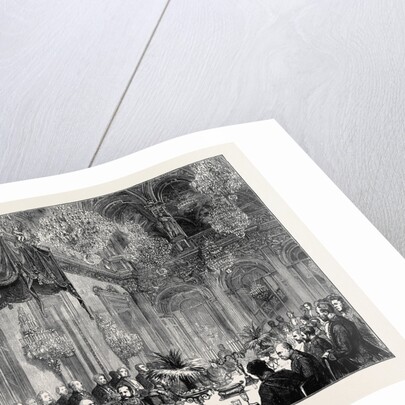 The Emperors at Berlin: Banquet to the Emperors in the White Hall of the Old Palace by Anonymous