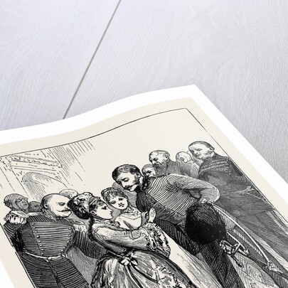 The British Volunteers in Ghent: Distributing the Medals in the Hotel De Ville by Anonymous