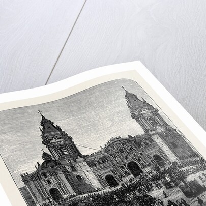 The Revolution in Peru: Hanging the Bodies of the Brothers Gutierrez Upon Lima Cathedral by Anonymous